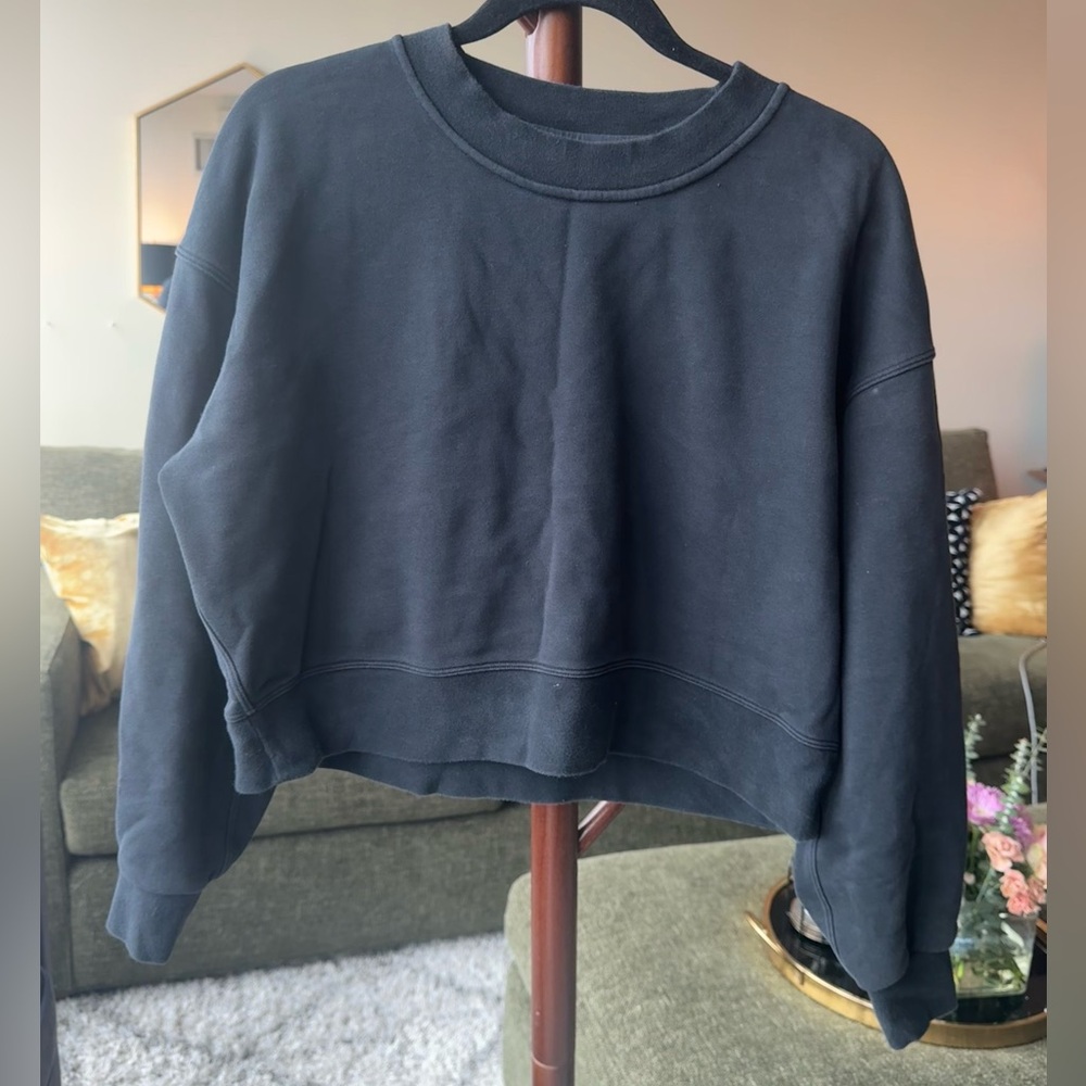Lululemon Perfectly Oversized Cropped Crew